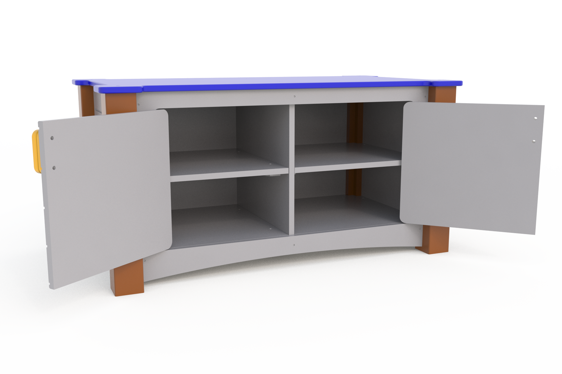 2'x4' Art Cabinet Without Casters - Schoolscapes US