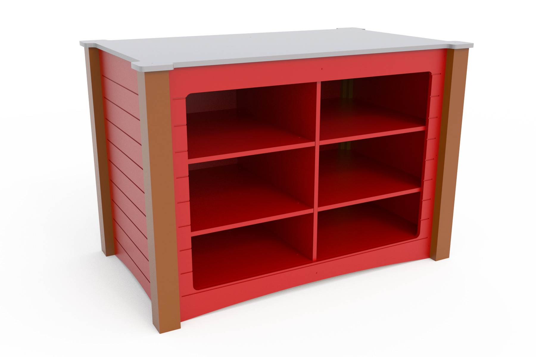 5' Art Cabinet Without Doors - Schoolscapes US