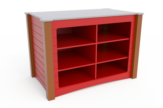5' Art Cabinet Without Doors - Schoolscapes US