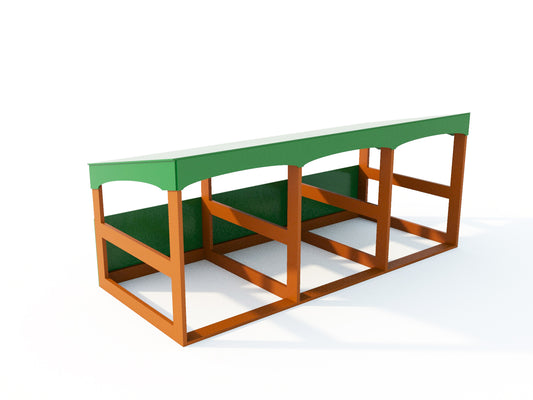 Trike Shed With Add A Bay - Schoolscapes US