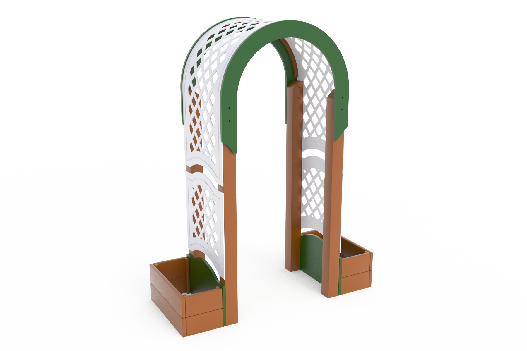6' Arched Arbor - Schoolscapes US
