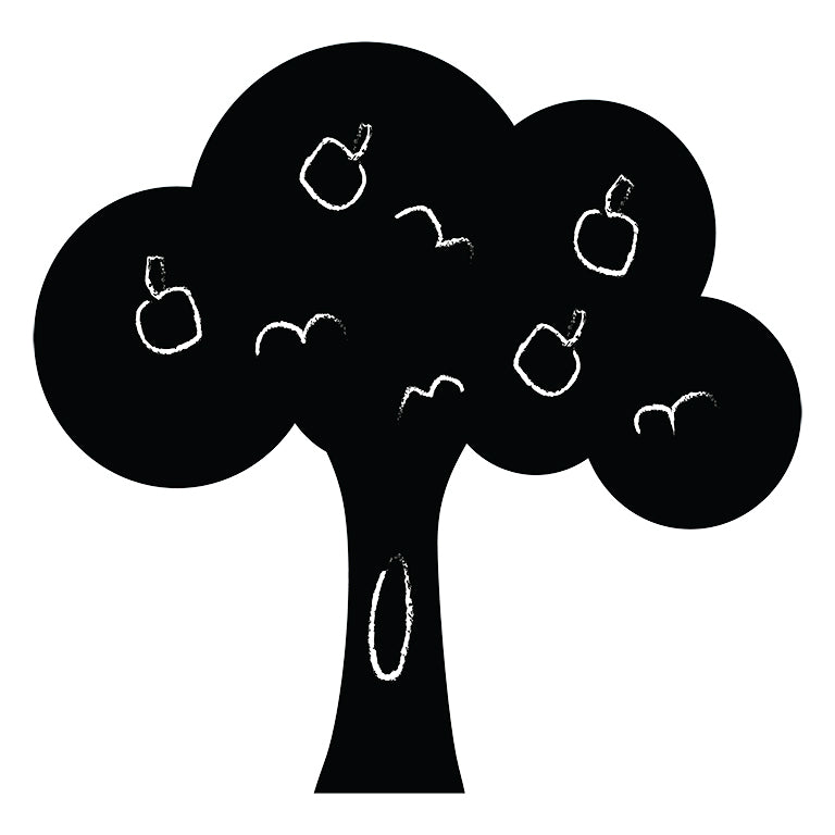 Fence Tree Chalkboard - Schoolscapes US
