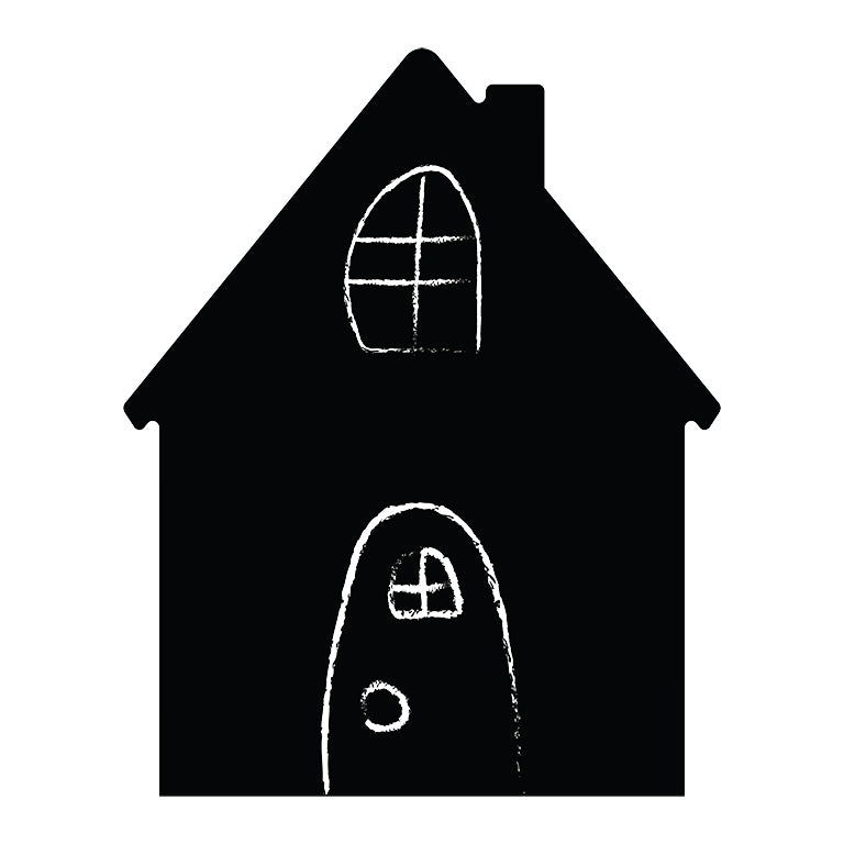 Fence House Chalkboard - Schoolscapes US
