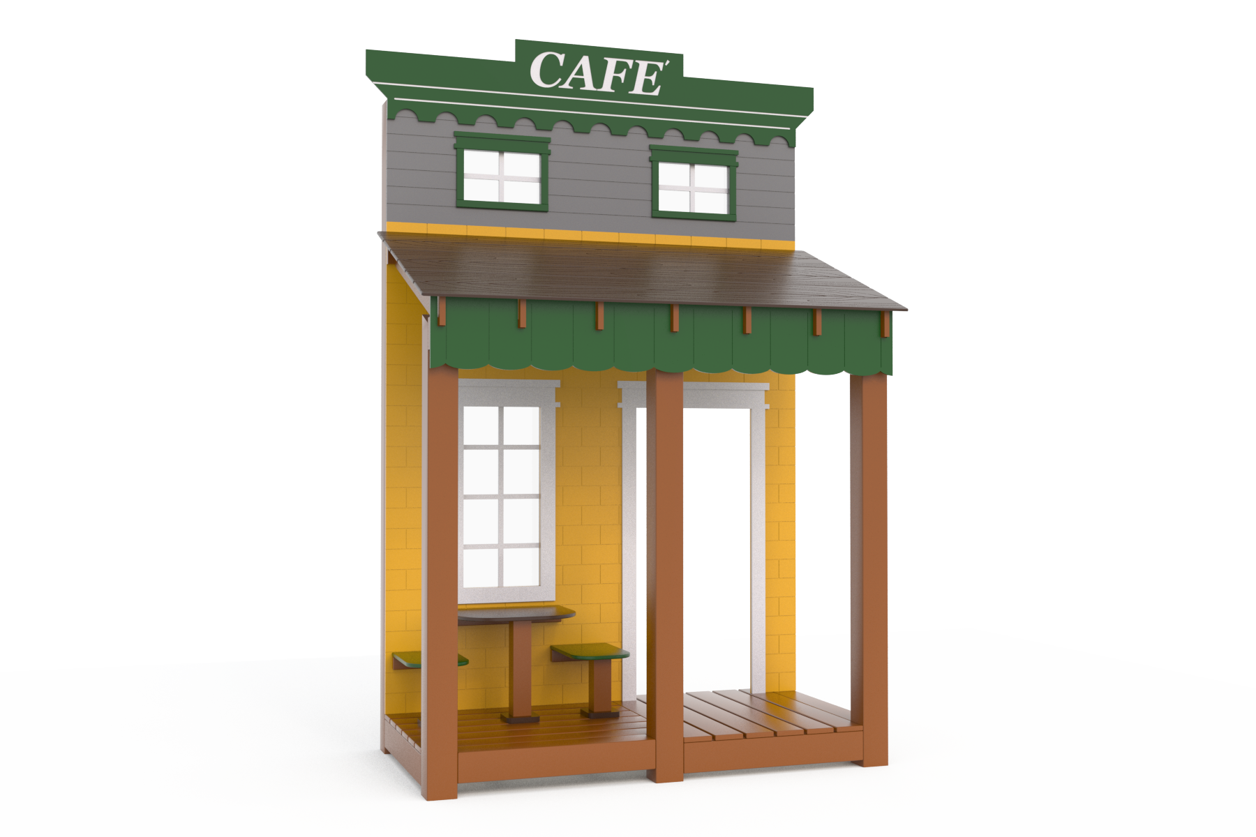 Cafe Facade - Schoolscapes US