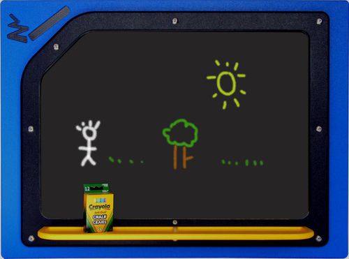 Chalkboard Station XD Play Panel - Schoolscapes US
