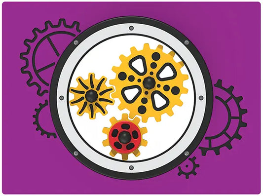 Gliding Gears Play Panel - Schoolscapes US