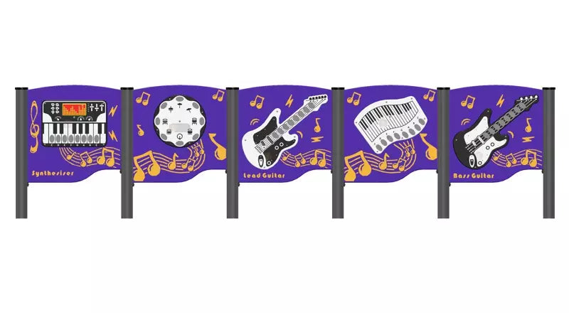 Symphony No4 Playground Musical Set - Schoolscapes US