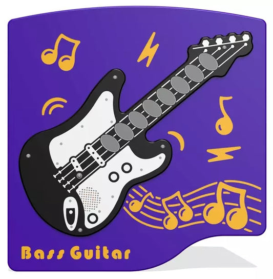PlayTronic Bass Guitar Musical Panel - Schoolscapes US