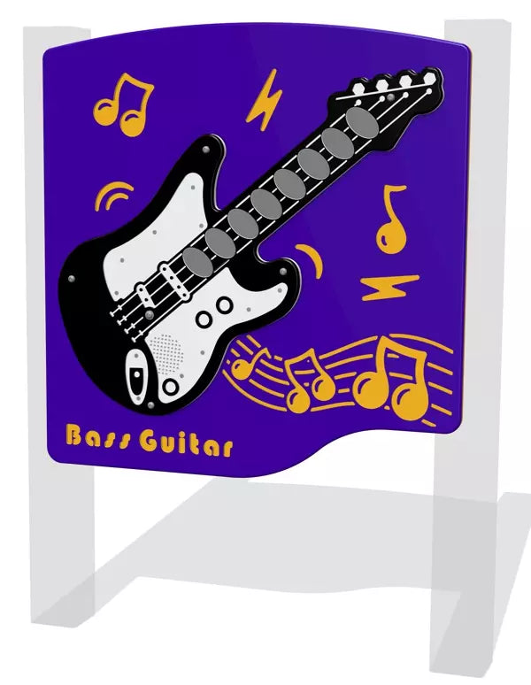 PlayTronic Bass Guitar Musical Panel - Schoolscapes US