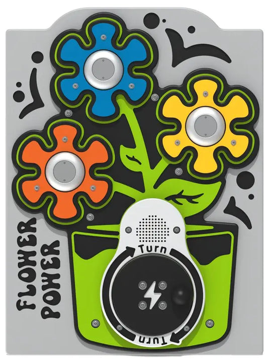 RotoGen Flower Power Trace Play Panel - Schoolscapes US