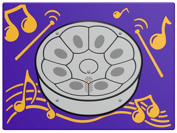 PlayTronic Steel Pan Musical Panel - Schoolscapes US