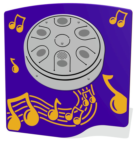 PlayTronic Tongue Drum Musical Panel - Schoolscapes US
