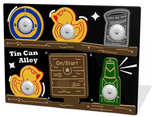PlayTronic Tin Can Alley Reactions Game Panel - Schoolscapes US