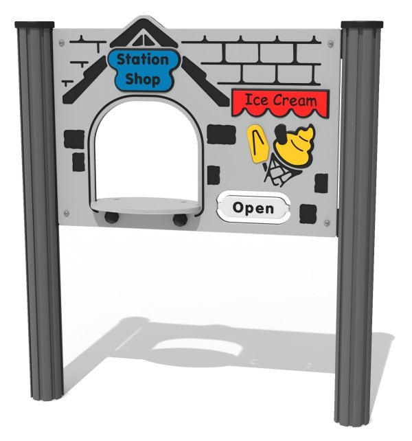Station Shop Play Panel - Schoolscapes US