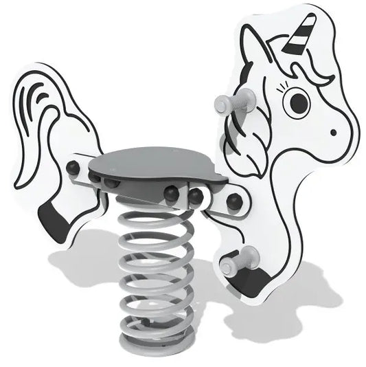 Sit-On Unicorn Spring Rocker - Schoolscapes US