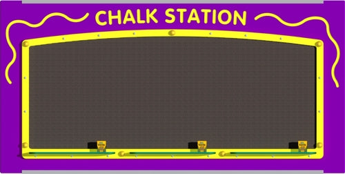 Giant Chalk Station Play Panel - Schoolscapes US