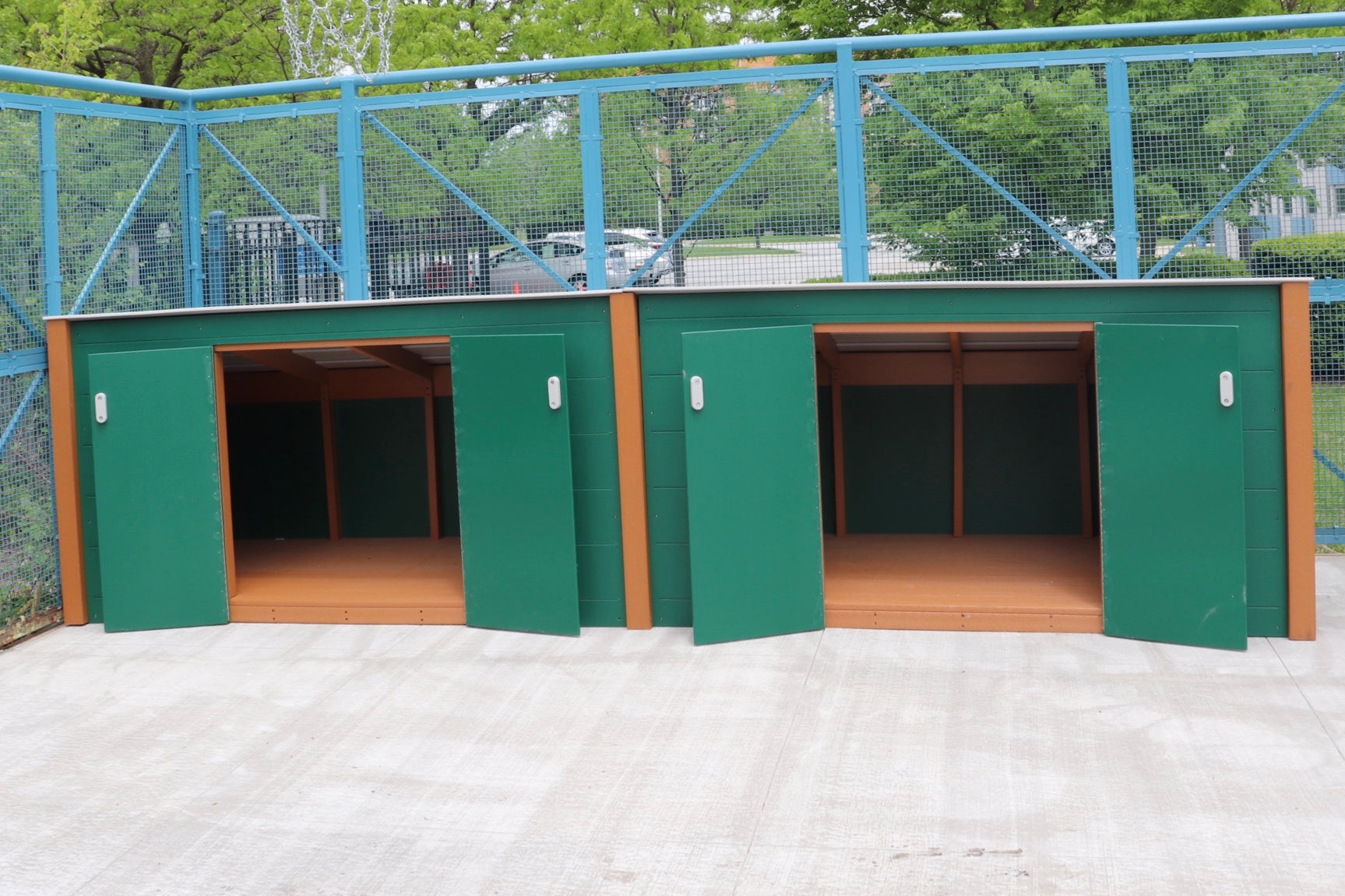4'x4'x16' Modern trike Shed - Schoolscapes US
