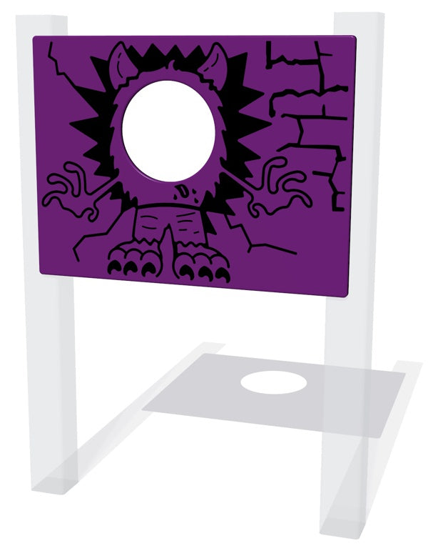 Monster Head Through Play Panel - Schoolscapes US