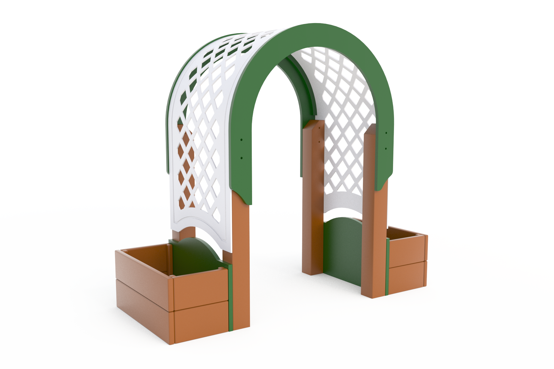 4' Arched Arbor - Schoolscapes US
