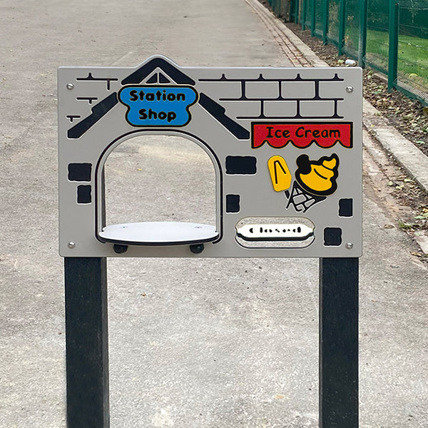 Station Shop Play Panel - Schoolscapes US