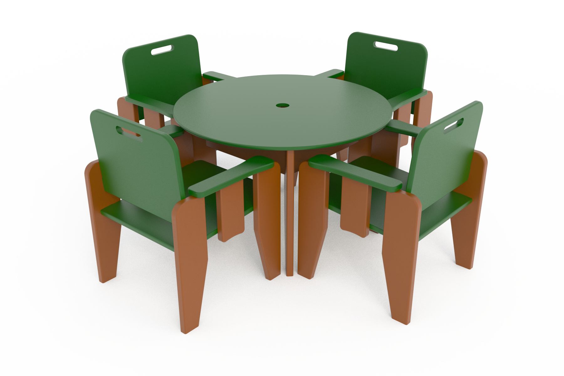 Cafe Table & Chairs - Schoolscapes US