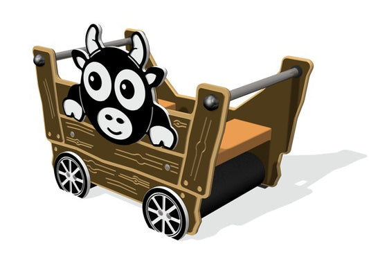 Tractor Trailer with Cow - Schoolscapes US