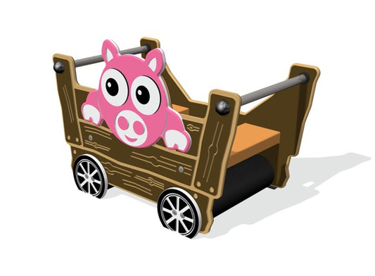 Tractor Trailer with Pig - Schoolscapes US