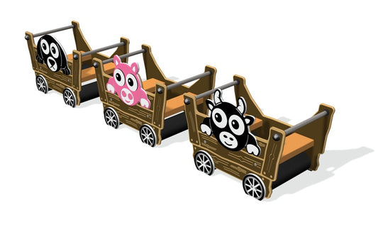 Tractor Trailer with Pig - Schoolscapes US