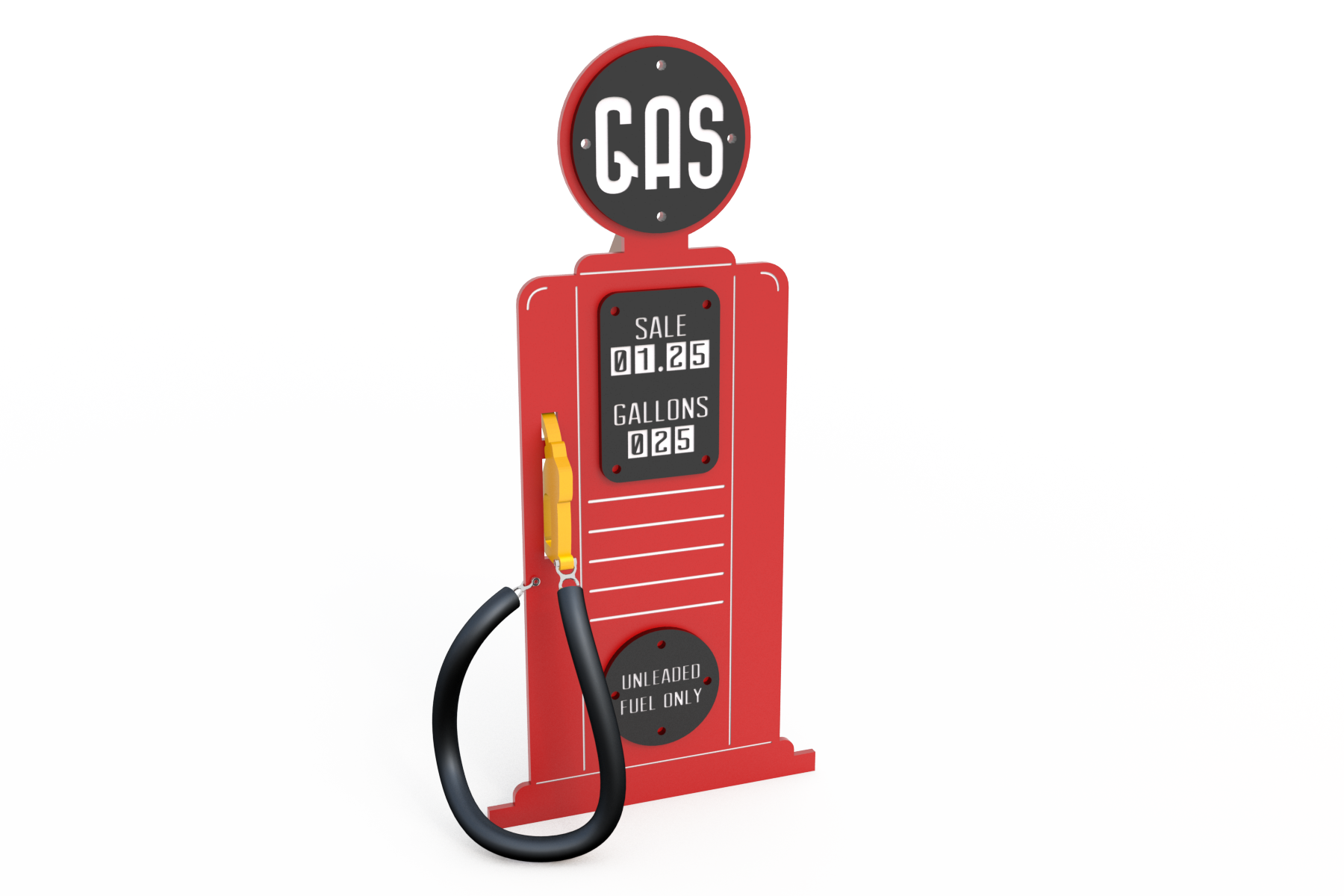 Vintage Gas Pump - Schoolscapes US