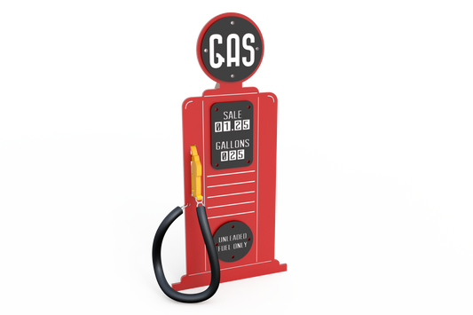 Vintage Gas Pump - Schoolscapes US