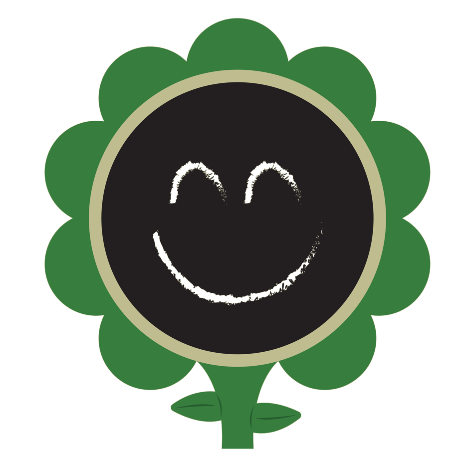Fence Flower Chalkboard - Schoolscapes US