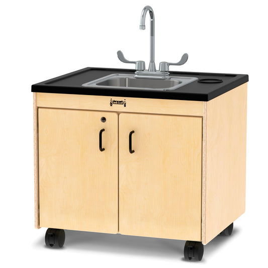Clean Hands Helper Portable Sink (stainless steel): 26" no plumbing required - Schoolscapes US