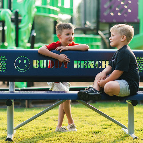 All Smiles Buddy Bench - Schoolscapes US