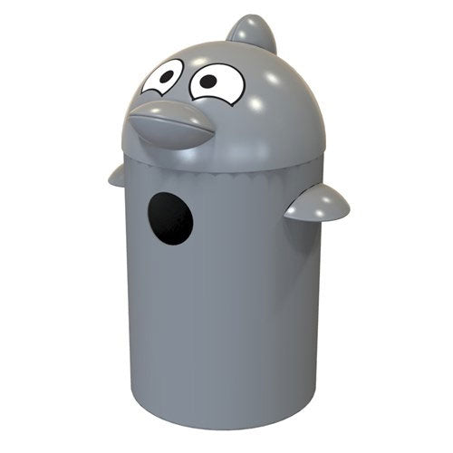 Dolphin Litter and Recycling Bins - Schoolscapes US