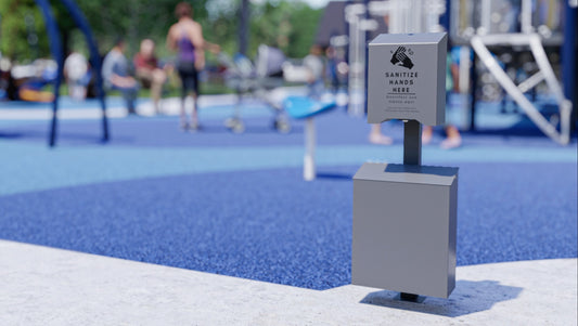 Hand Sanitizer Station: Hand Pump Lever - Schoolscapes US