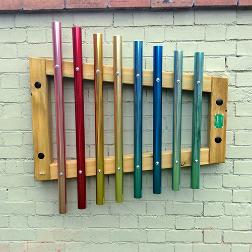 Rainbow Chimes Wall Mounted - Schoolscapes US