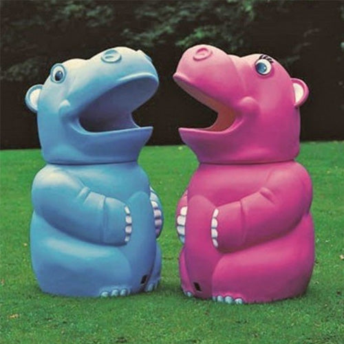 Hippo Litter Bin - Schoolscapes US