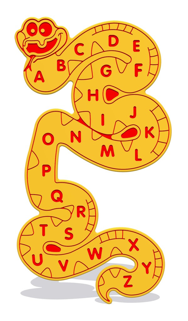 Alphabet Snake Wall Play Panel - Schoolscapes US