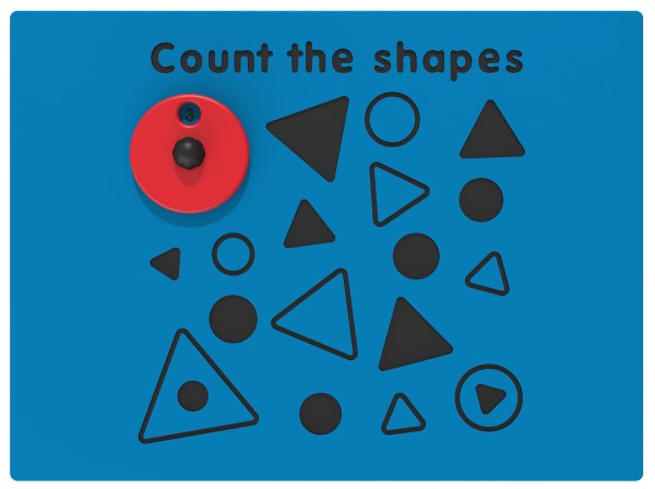 Count the shapes Play Panel