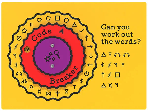 Concentric Code Breaker Play Panel - Schoolscapes US