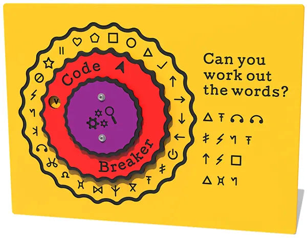 Concentric Code Breaker Play Panel - Schoolscapes US
