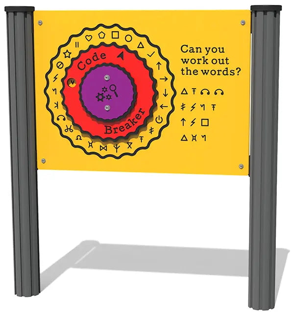 Concentric Code Breaker Play Panel - Schoolscapes US
