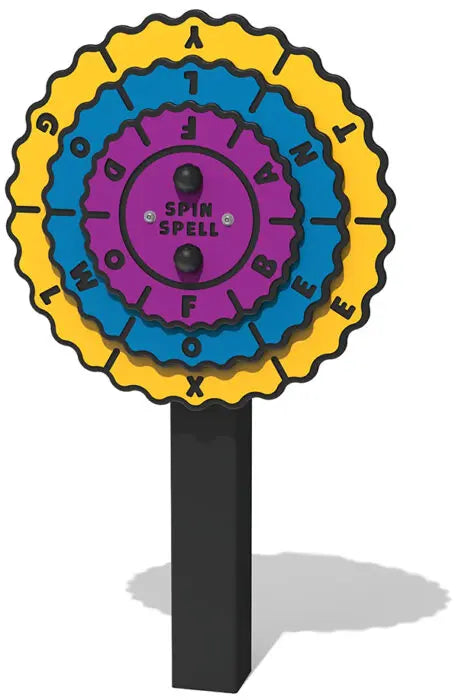 Spin Spell Flower with Post - Schoolscapes US