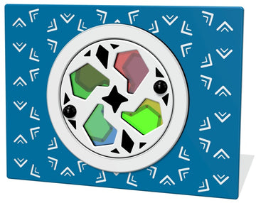 Colour Wheel Kaleidoscope Play Panel - Schoolscapes US