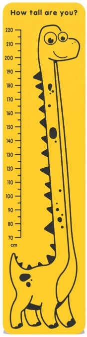 How tall are you – Dino Play Panel