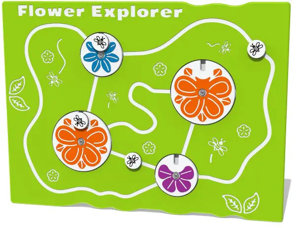 Flower Explorer Play Panel - Schoolscapes US