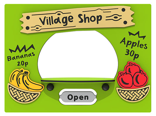 Village Shop Play Panel - Schoolscapes US