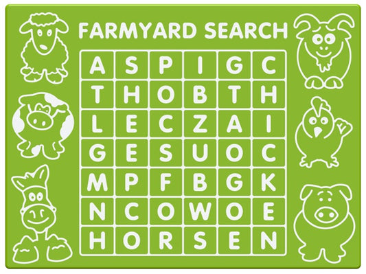 Farmyard Search Play Panel