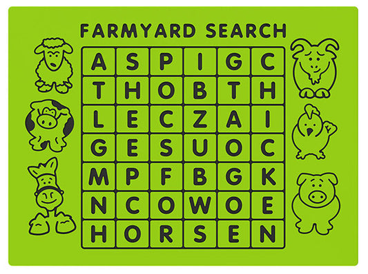 Farmyard Search Play Panel
