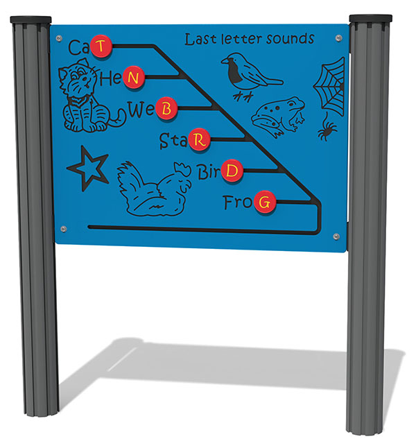 Last Letter Sounds Play Panel